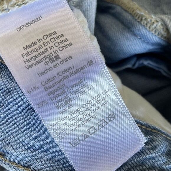 MADEWELL Harlow Wide Leg Jeans Women 28 Airy Denim Pleated Relaxed NO671 - Picture 12 of 13